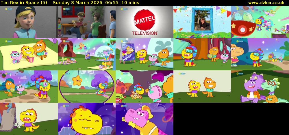 Tim Rex in Space (5) Sunday 8 March 2026 06:55 - 07:05