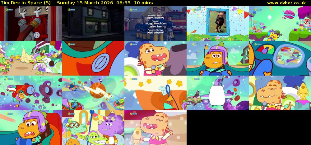 Tim Rex in Space (5) Sunday 15 March 2026 06:55 - 07:05