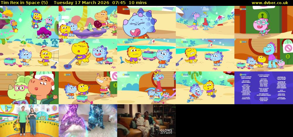 Tim Rex in Space (5) Tuesday 17 March 2026 07:45 - 07:55