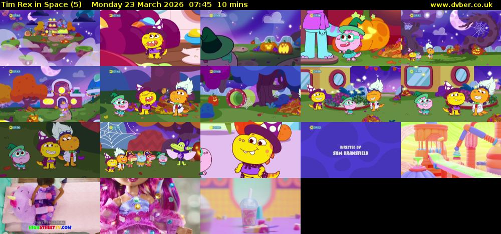 Tim Rex in Space (5) Monday 23 March 2026 07:45 - 07:55