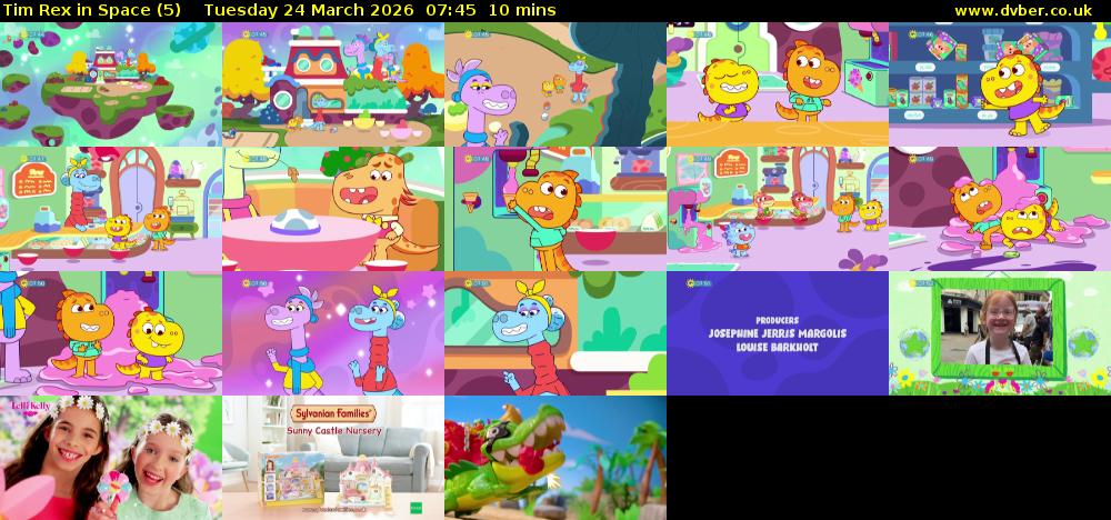 Tim Rex in Space (5) Tuesday 24 March 2026 07:45 - 07:55