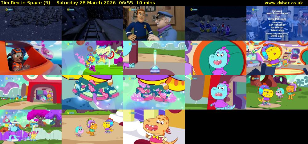 Tim Rex in Space (5) Saturday 28 March 2026 06:55 - 07:05