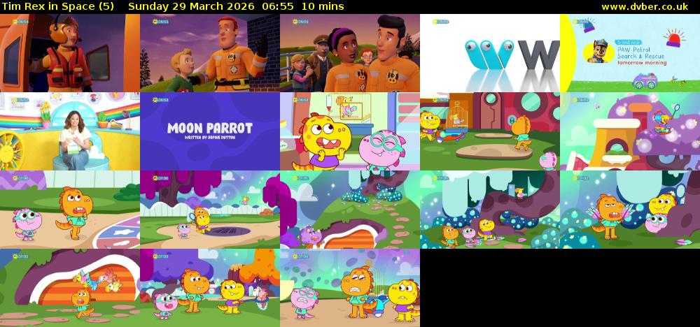 Tim Rex in Space (5) Sunday 29 March 2026 06:55 - 07:05