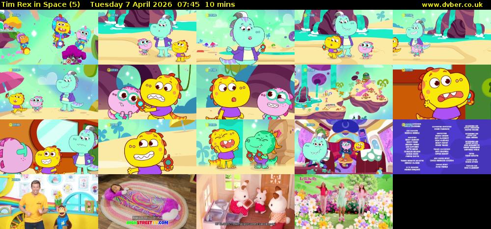 Tim Rex in Space (5) Tuesday 7 April 2026 07:45 - 07:55