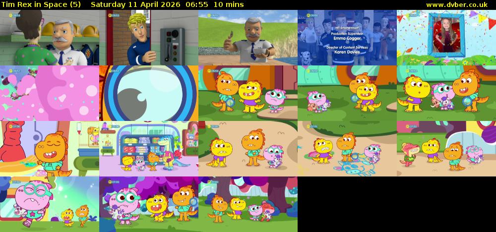 Tim Rex in Space (5) Saturday 11 April 2026 06:55 - 07:05