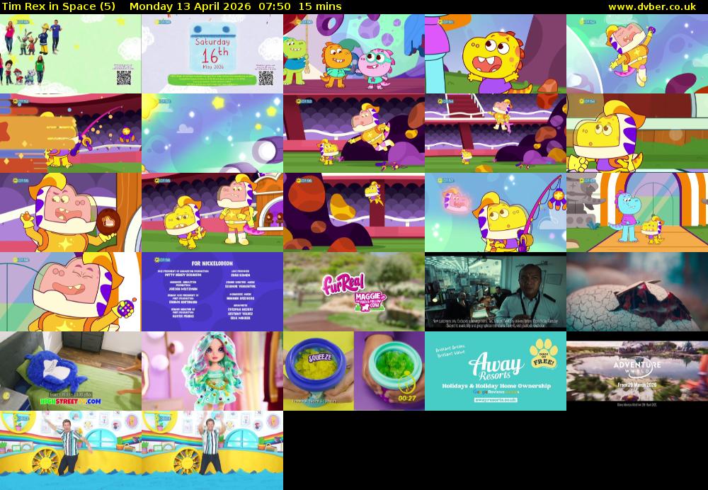 Tim Rex in Space (5) Monday 13 April 2026 07:50 - 08:05