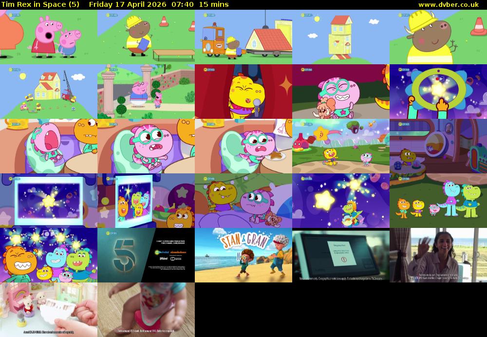 Tim Rex in Space (5) Friday 17 April 2026 07:40 - 07:55