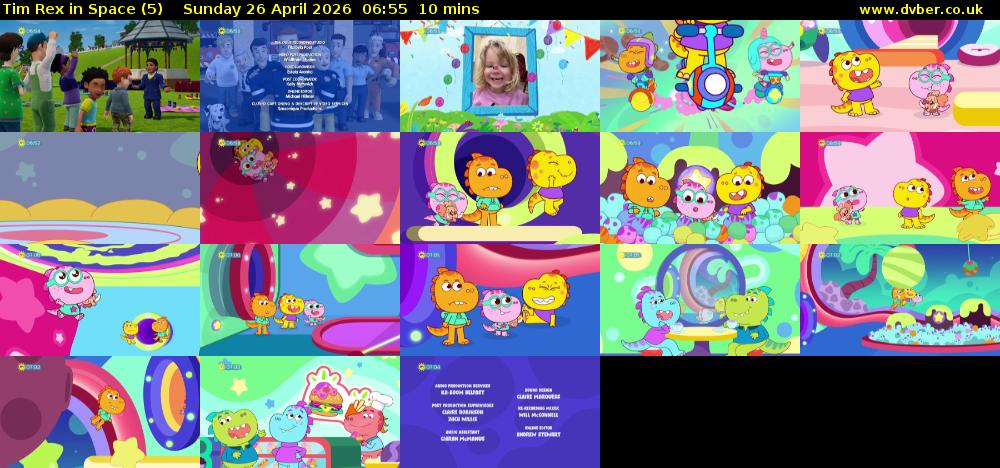 Tim Rex in Space (5) Sunday 26 April 2026 06:55 - 07:05