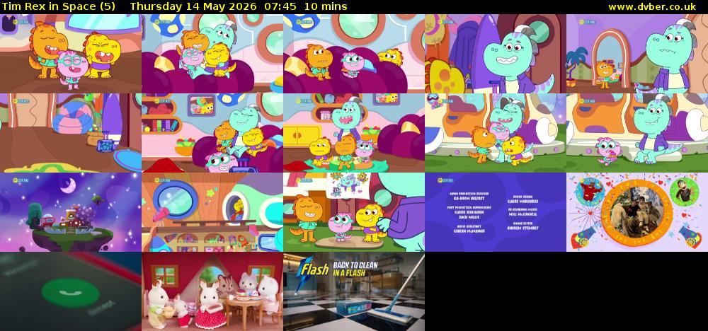 Tim Rex in Space (5) Thursday 14 May 2026 07:45 - 07:55