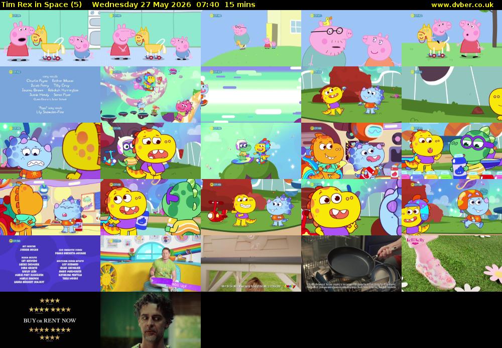 Tim Rex in Space (5) Wednesday 27 May 2026 07:40 - 07:55