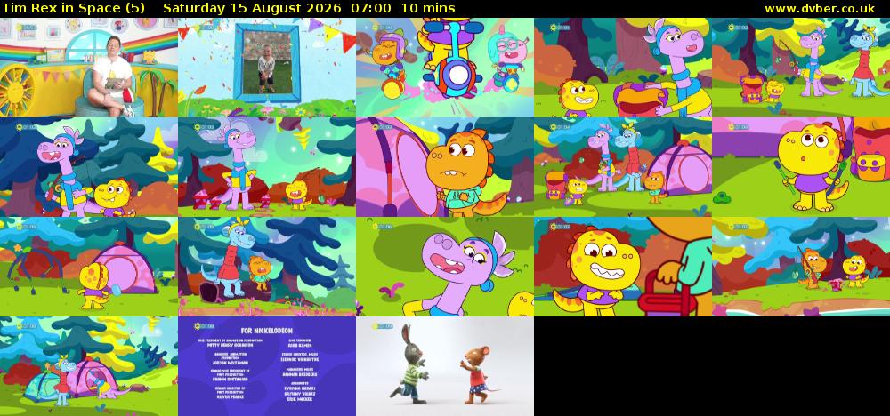 Tim Rex in Space (5) Saturday 15 August 2026 07:00 - 07:10