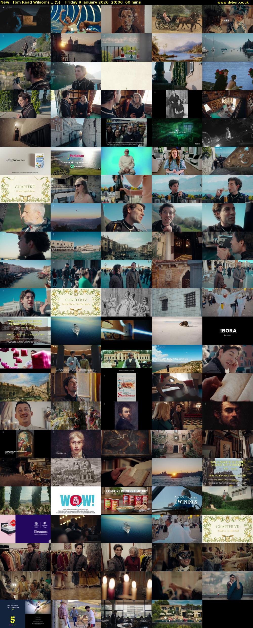 Tom Read Wilson's... (5) Friday 9 January 2026 20:00 - 21:00