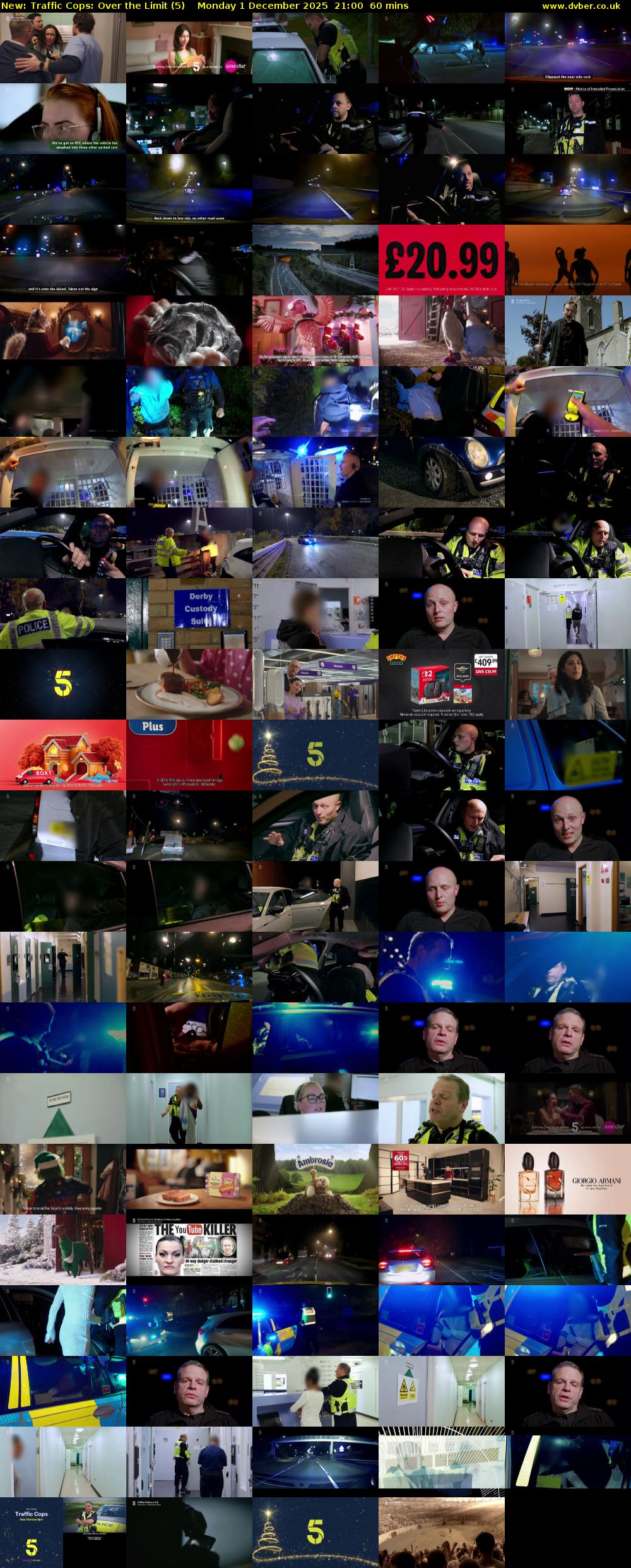 Traffic Cops: Over the Limit (5) Monday 1 December 2025 21:00 - 22:00