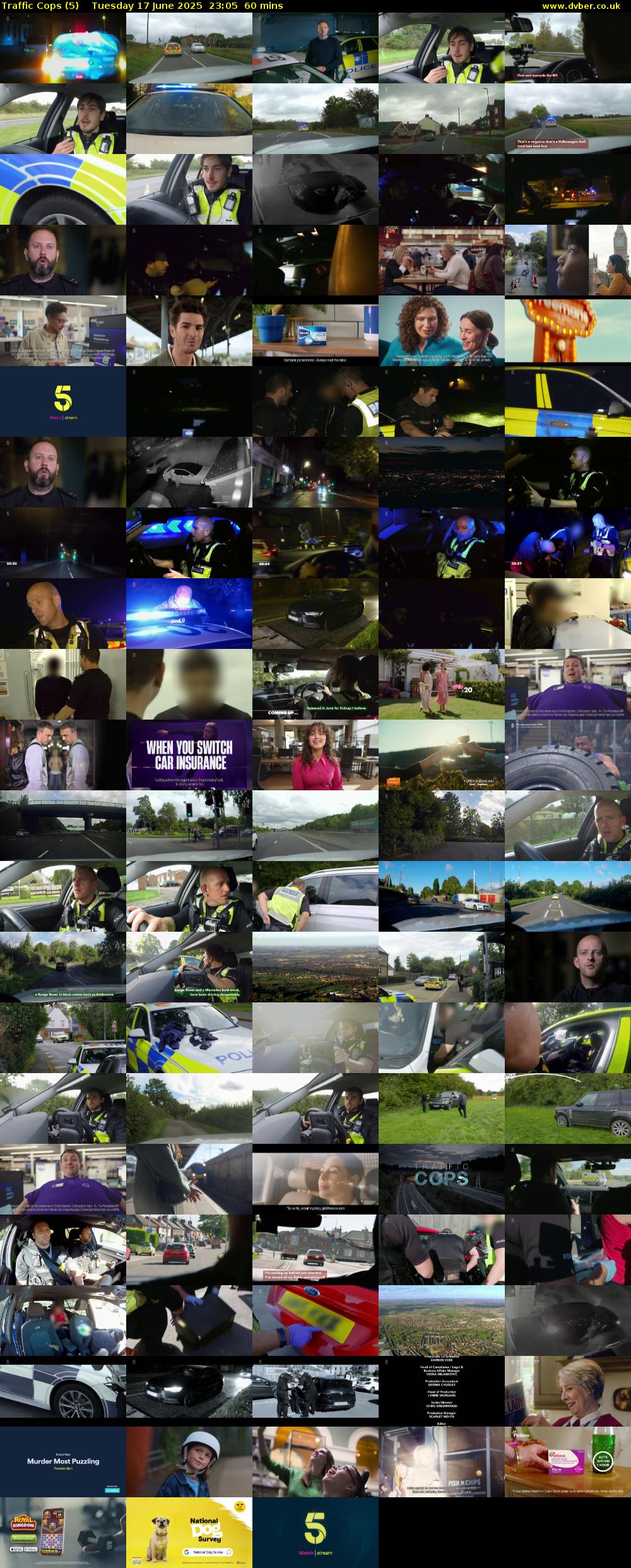 Traffic Cops (5) Tuesday 17 June 2025 23:05 - 00:05
