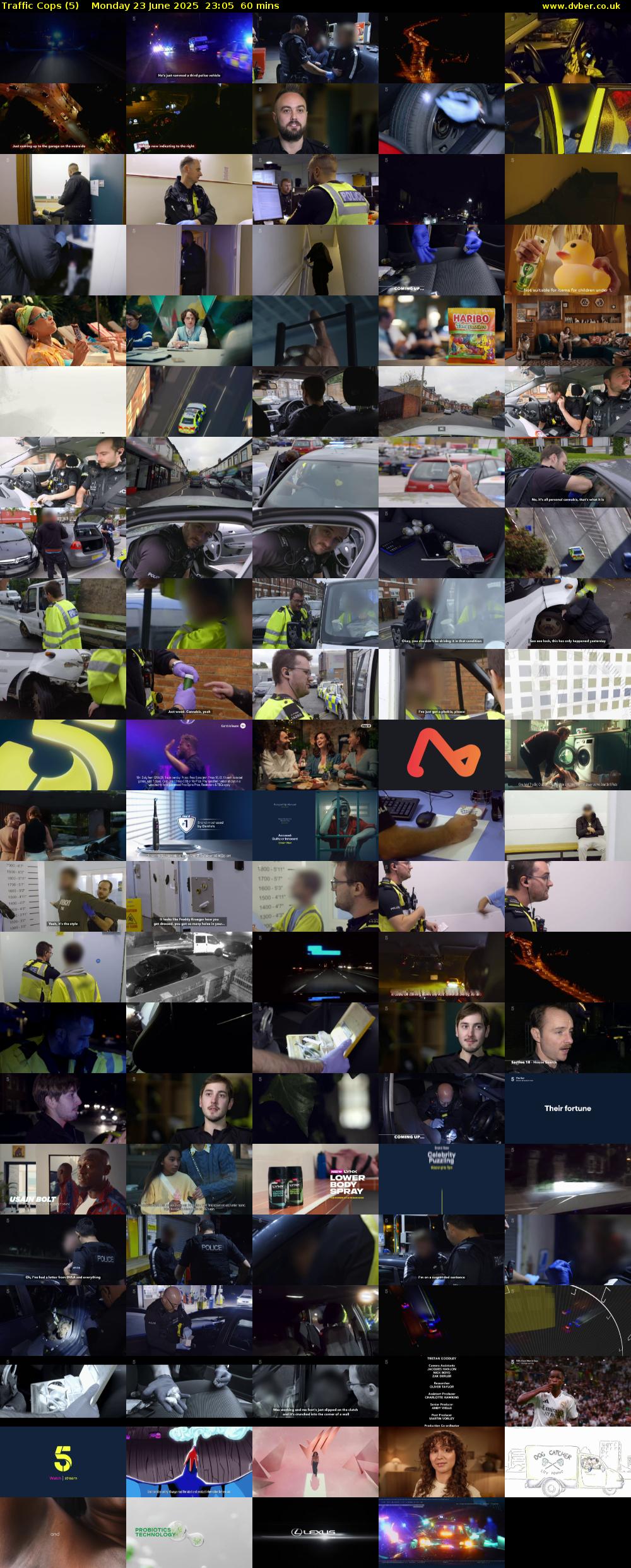 Traffic Cops (5) Monday 23 June 2025 23:05 - 00:05