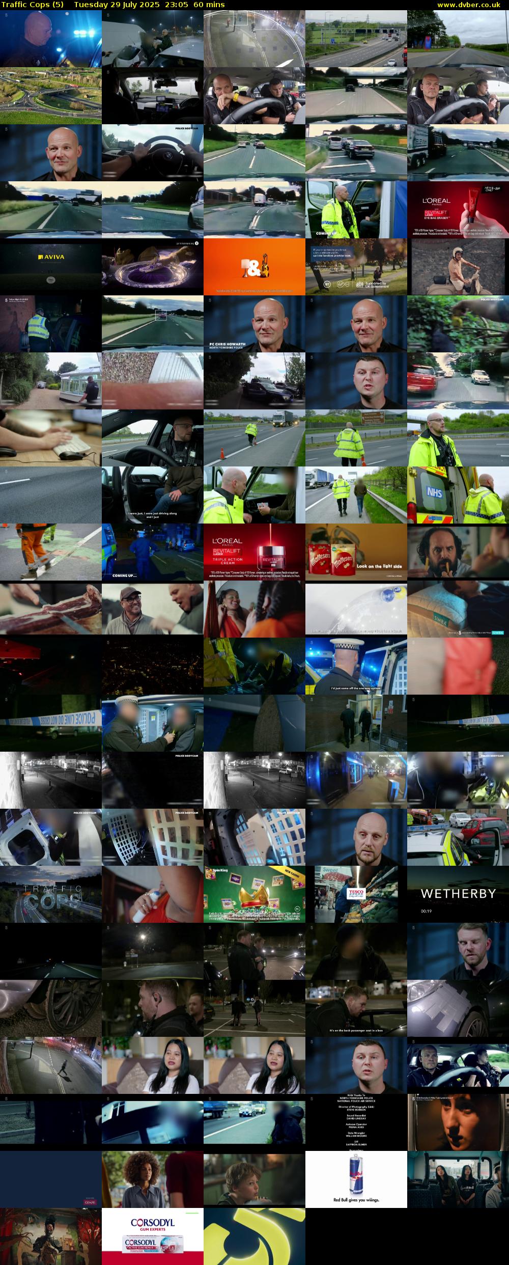 Traffic Cops (5) Tuesday 29 July 2025 23:05 - 00:05