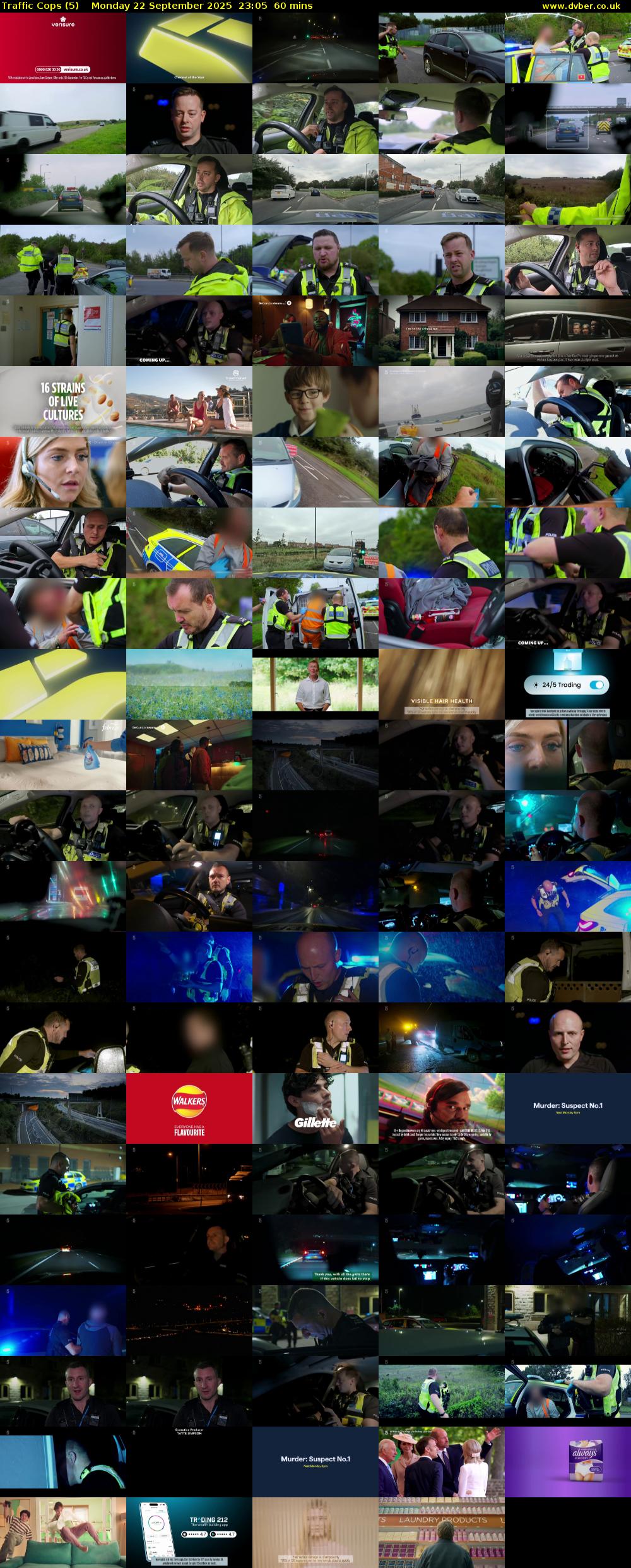 Traffic Cops (5) Monday 22 September 2025 23:05 - 00:05
