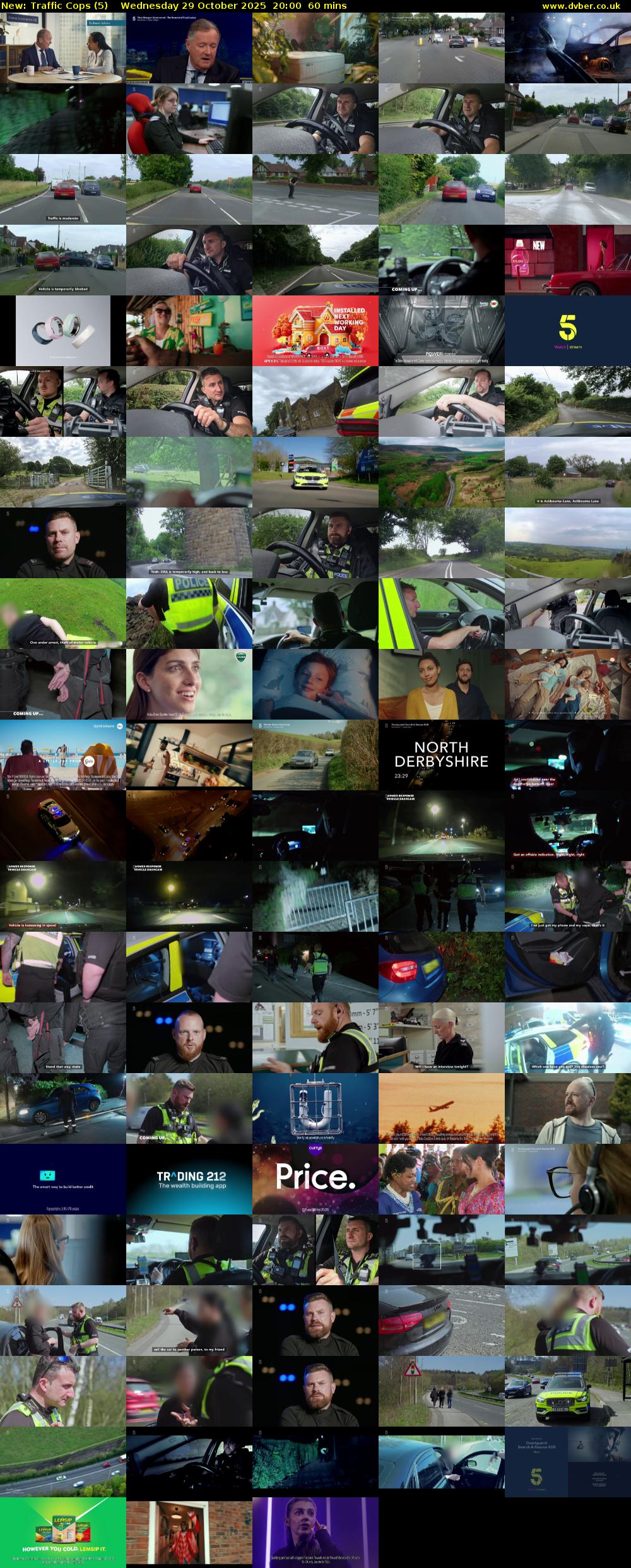 Traffic Cops (5) Wednesday 29 October 2025 20:00 - 21:00