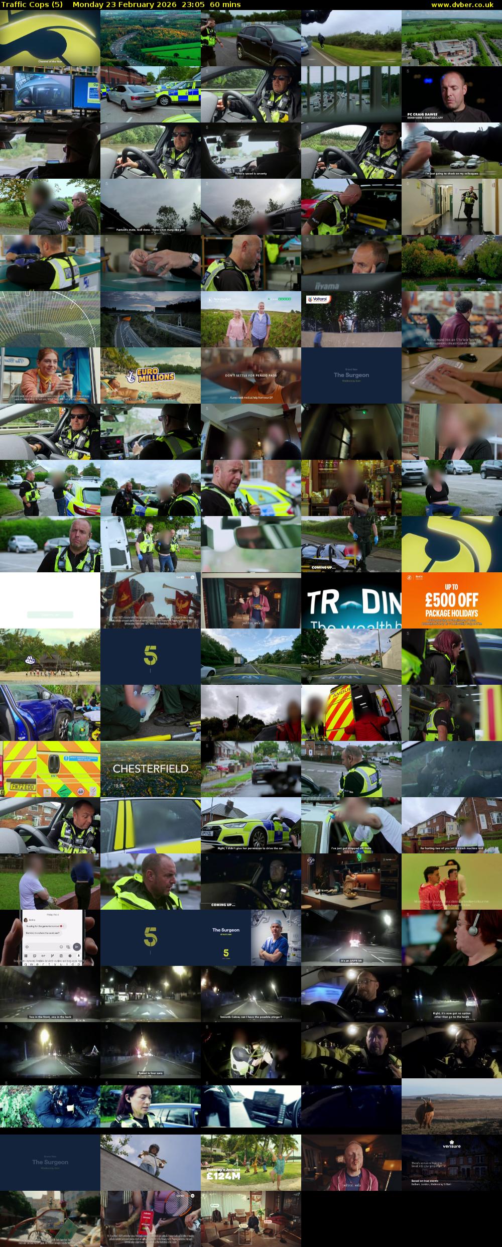 Traffic Cops (5) Monday 23 February 2026 23:05 - 00:05