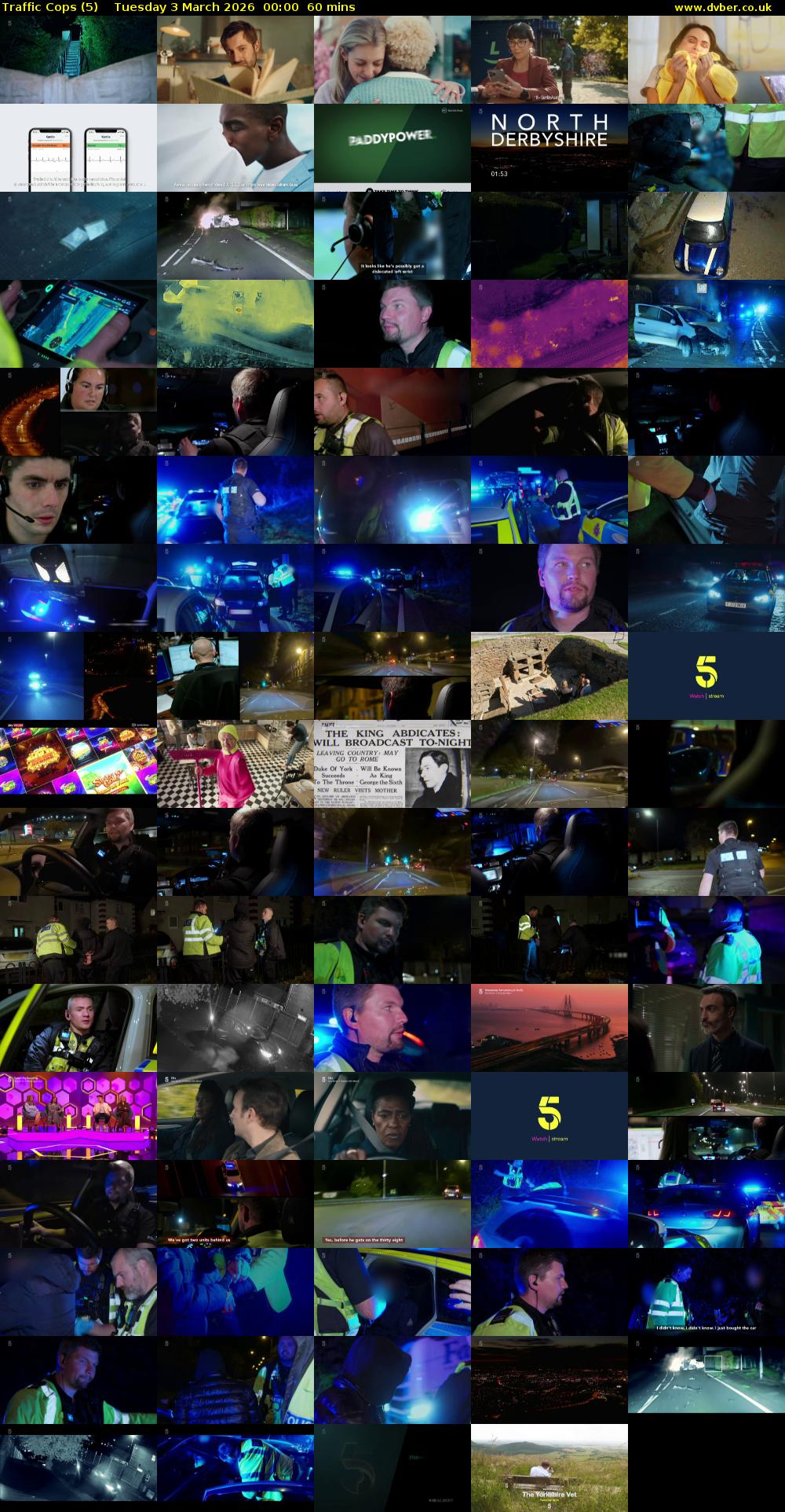 Traffic Cops (5) Tuesday 3 March 2026 00:00 - 01:00