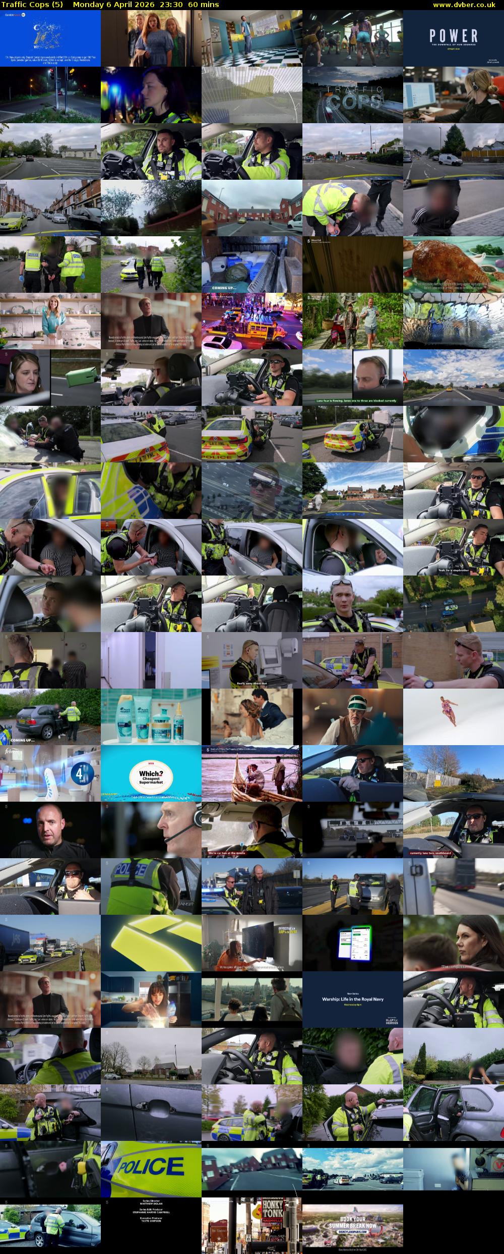 Traffic Cops (5) Monday 6 April 2026 23:30 - 00:30