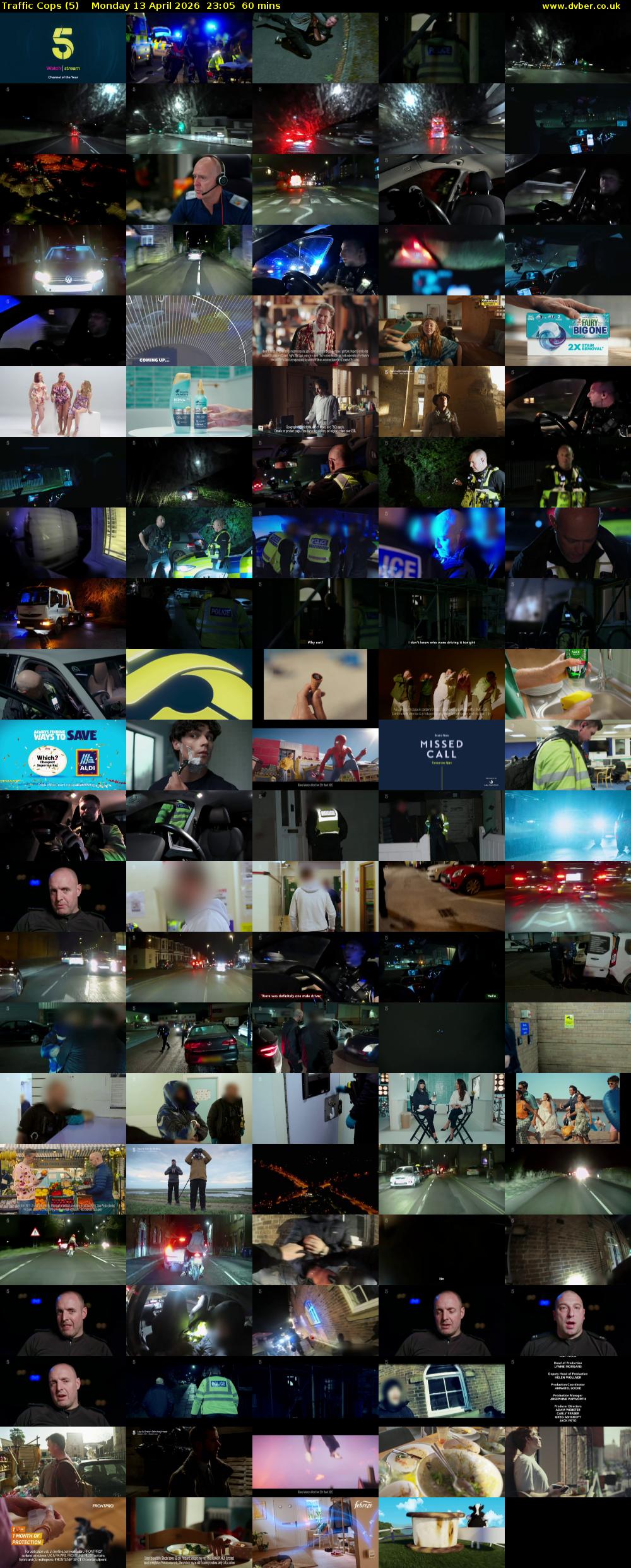 Traffic Cops (5) Monday 13 April 2026 23:05 - 00:05