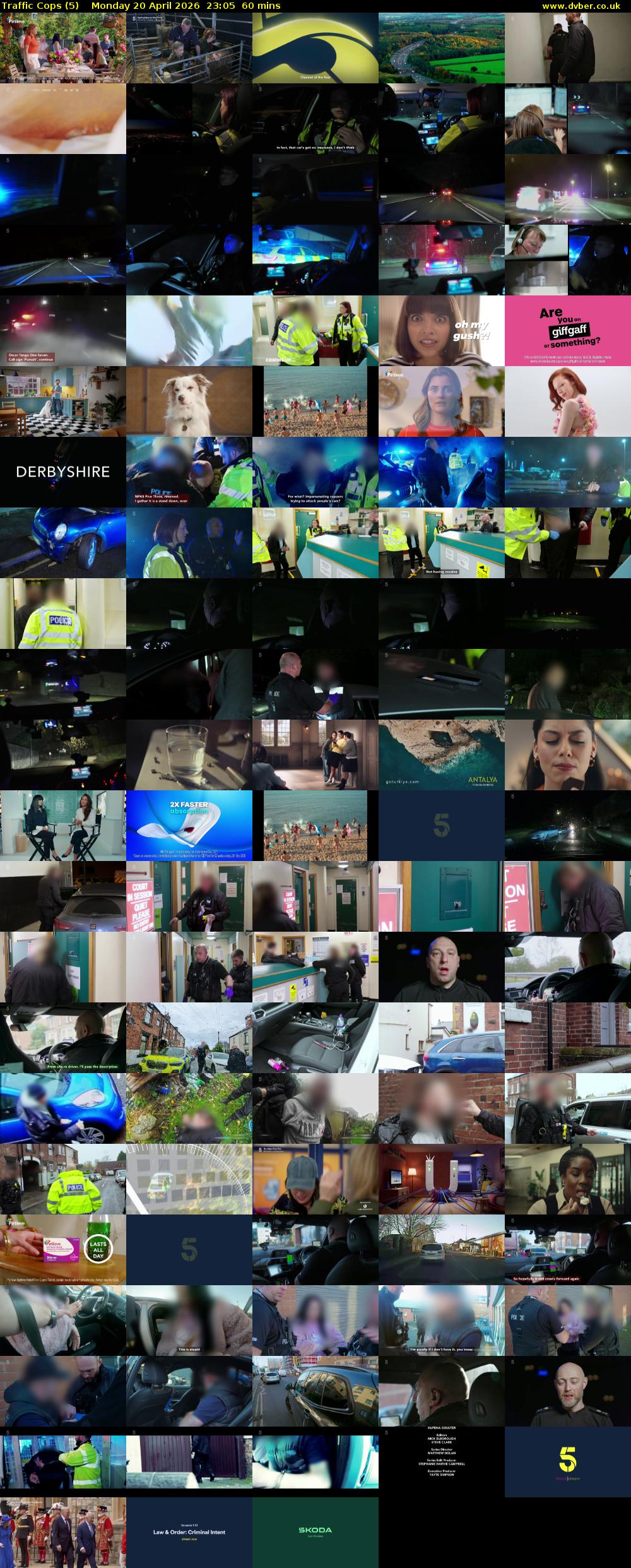 Traffic Cops (5) Monday 20 April 2026 23:05 - 00:05