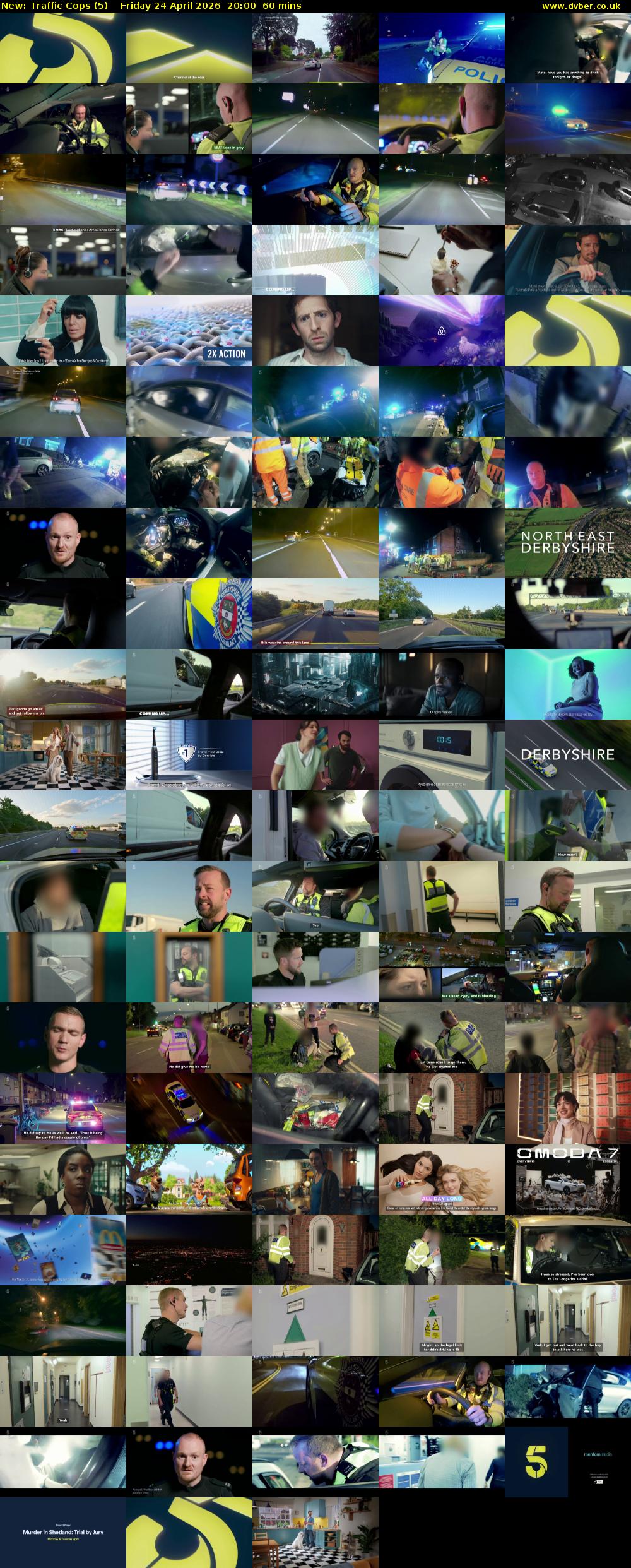 Traffic Cops (5) Friday 24 April 2026 20:00 - 21:00