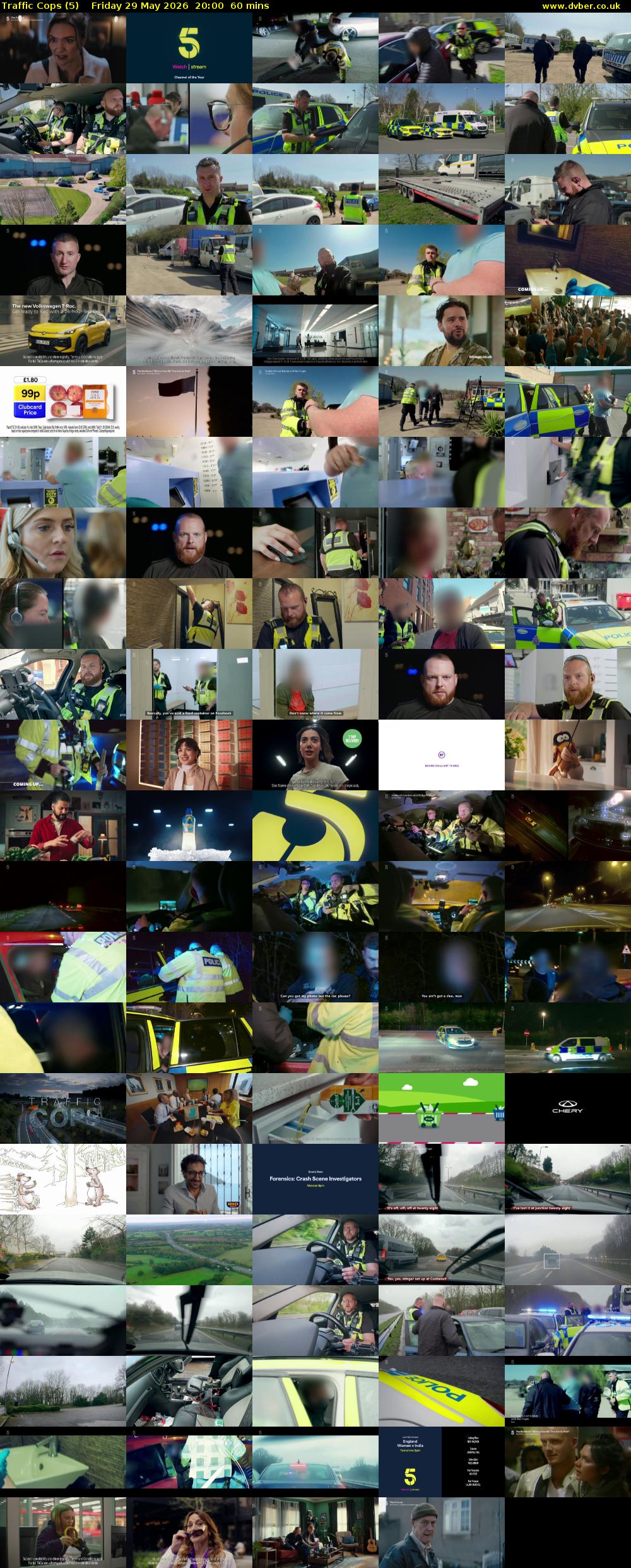 Traffic Cops (5) Friday 29 May 2026 20:00 - 21:00