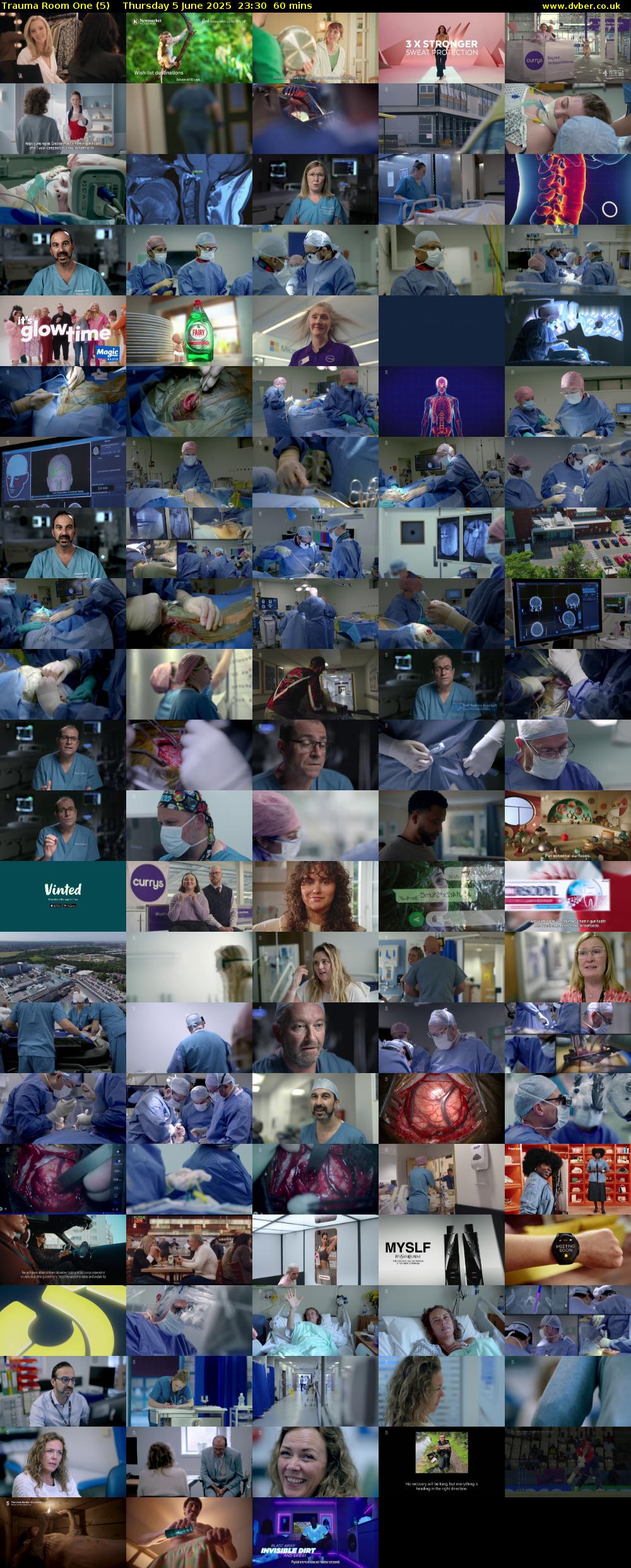 Trauma Room One (5) Thursday 5 June 2025 23:30 - 00:30