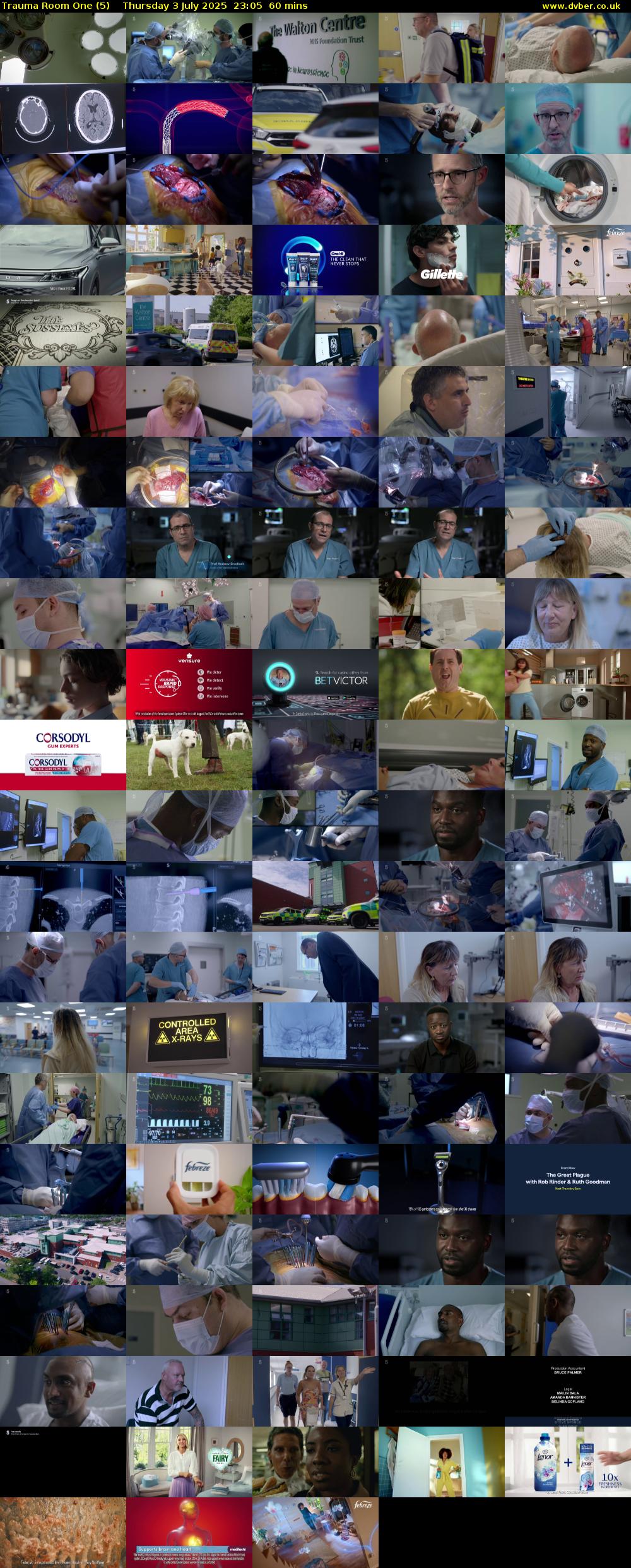 Trauma Room One (5) Thursday 3 July 2025 23:05 - 00:05
