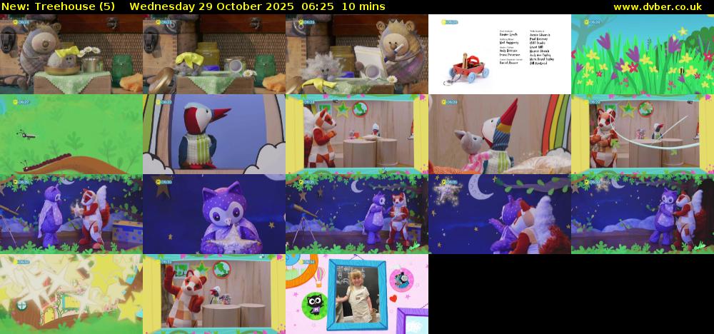Treehouse (5) Wednesday 29 October 2025 06:25 - 06:35