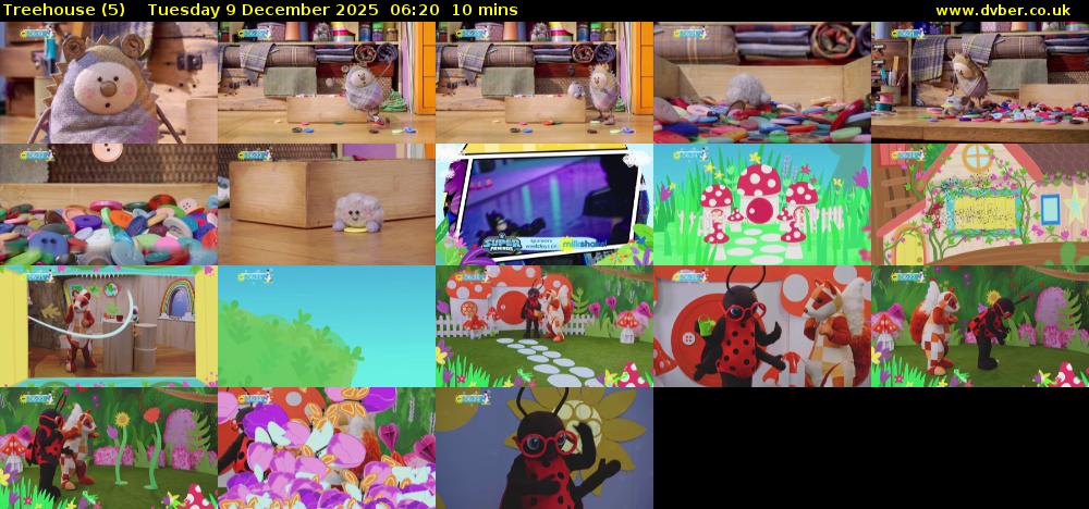 Treehouse (5) Tuesday 9 December 2025 06:20 - 06:30