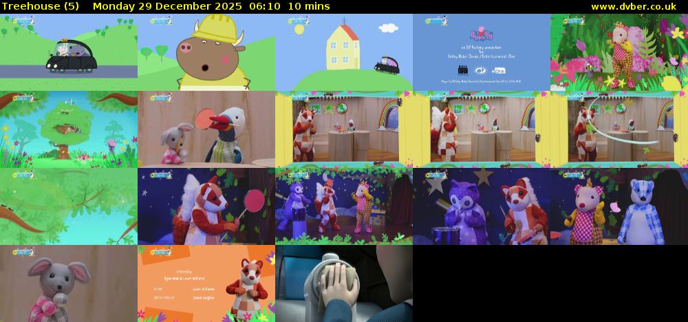 Treehouse (5) Monday 29 December 2025 06:10 - 06:20