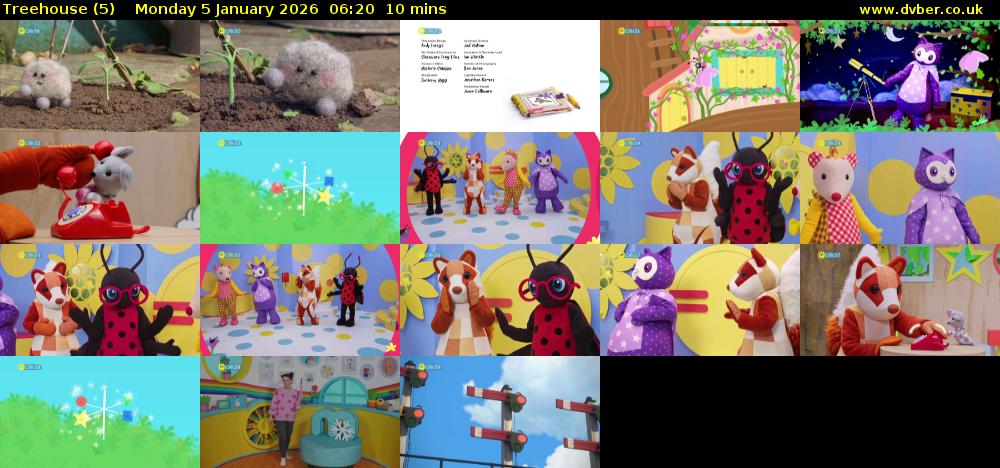 Treehouse (5) Monday 5 January 2026 06:20 - 06:30