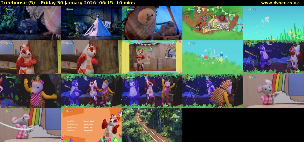 Treehouse (5) Friday 30 January 2026 06:15 - 06:25