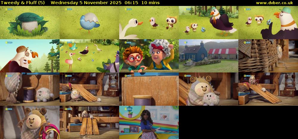 Tweedy & Fluff (5) Wednesday 5 November 2025 06:15 - 06:25