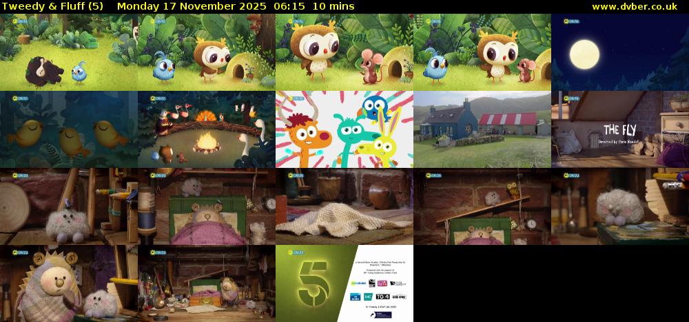 Tweedy & Fluff (5) Monday 17 November 2025 06:15 - 06:25