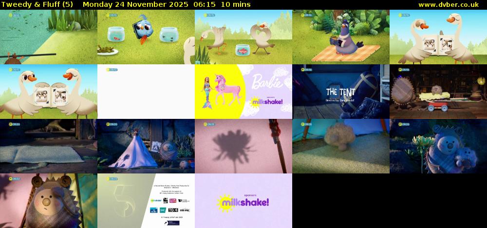 Tweedy & Fluff (5) Monday 24 November 2025 06:15 - 06:25