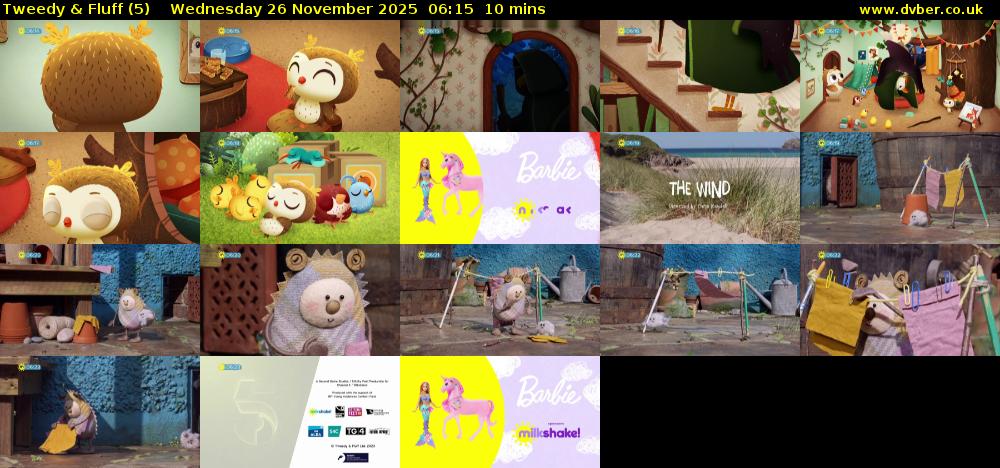 Tweedy & Fluff (5) Wednesday 26 November 2025 06:15 - 06:25
