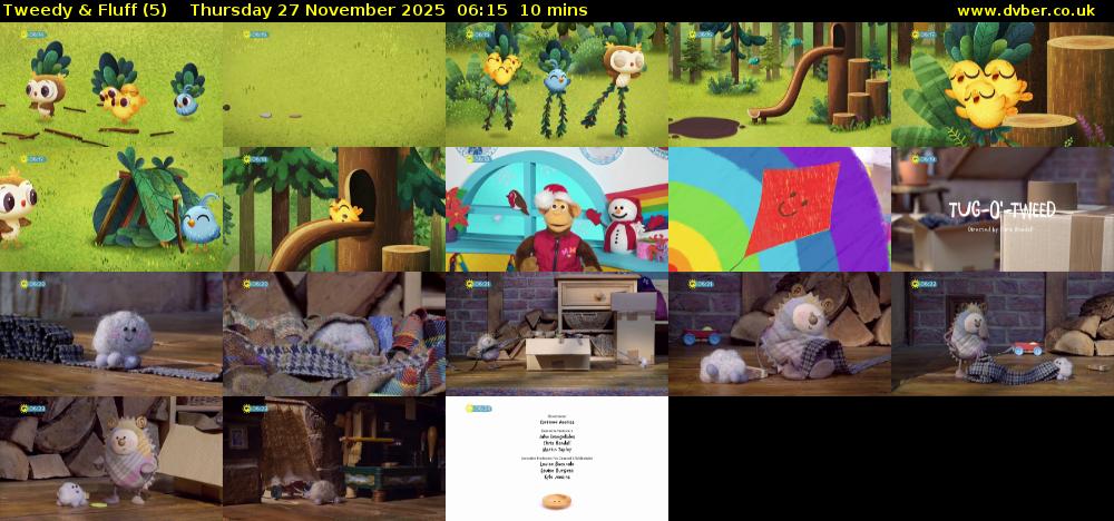 Tweedy & Fluff (5) Thursday 27 November 2025 06:15 - 06:25