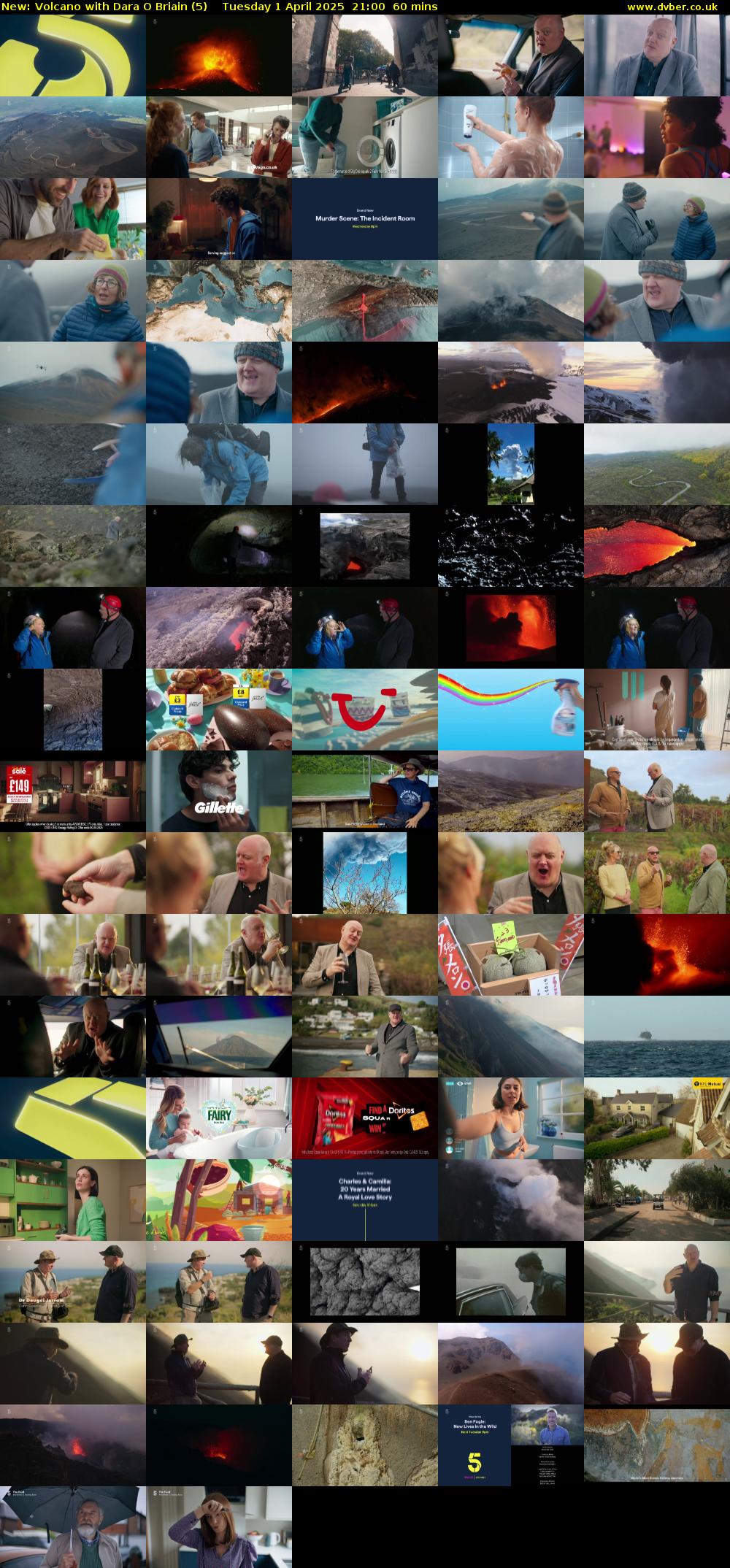 Volcano with Dara O Briain (5) Tuesday 1 April 2025 21:00 - 22:00