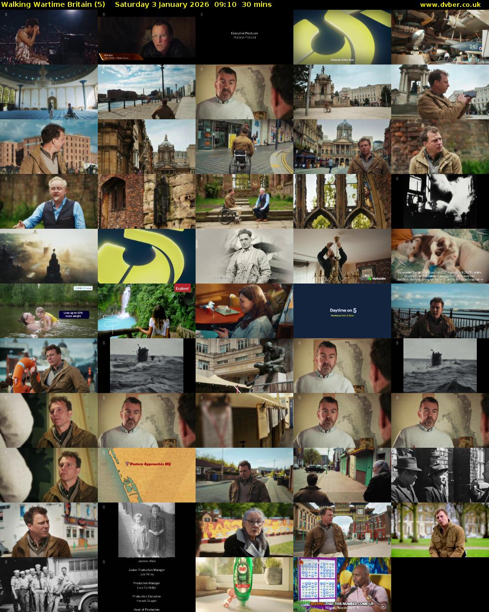 Walking Wartime Britain (5) Saturday 3 January 2026 09:10 - 09:40