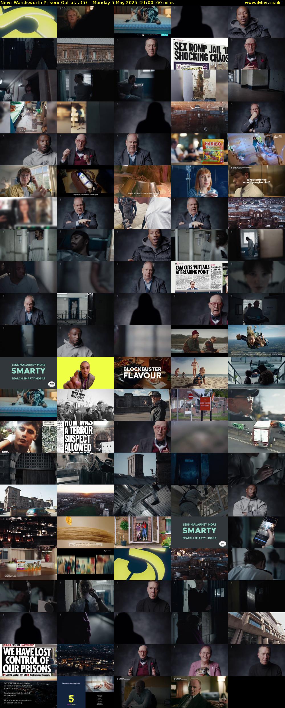 Wandsworth Prison: Out of... (5) Monday 5 May 2025 21:00 - 22:00