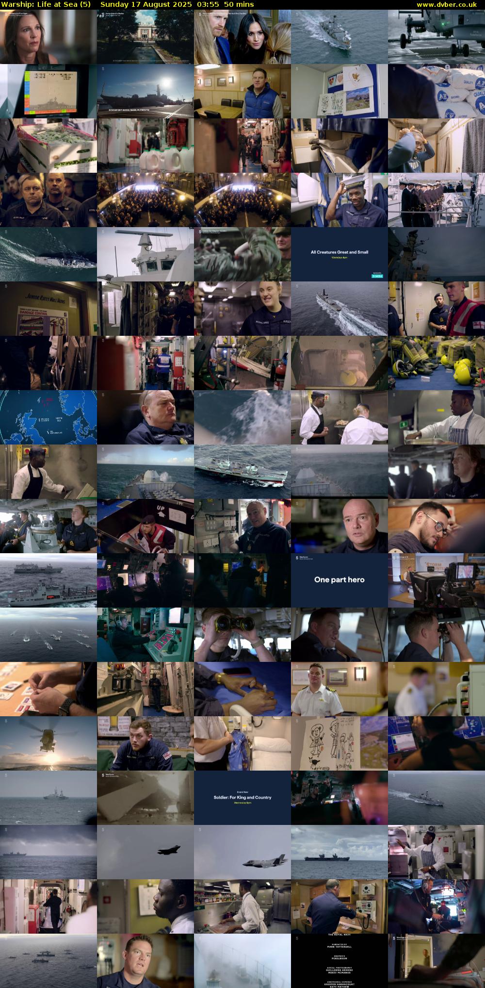 Warship: Life at Sea (5) Sunday 17 August 2025 03:55 - 04:45