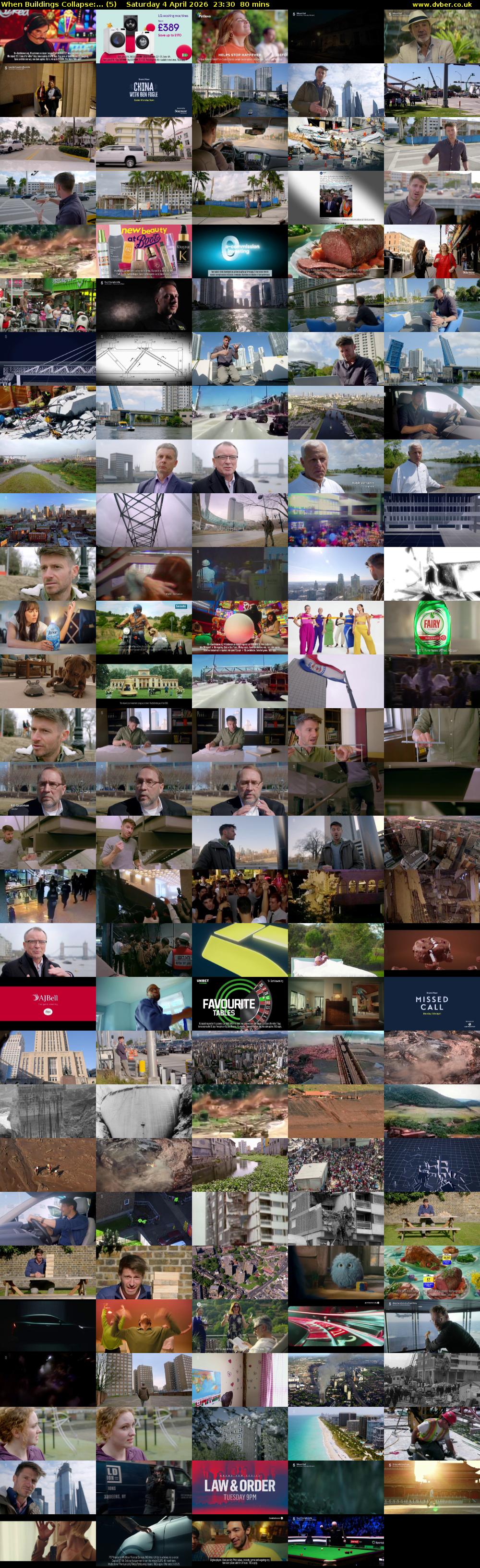 When Buildings Collapse:... (5) Saturday 4 April 2026 23:30 - 00:50