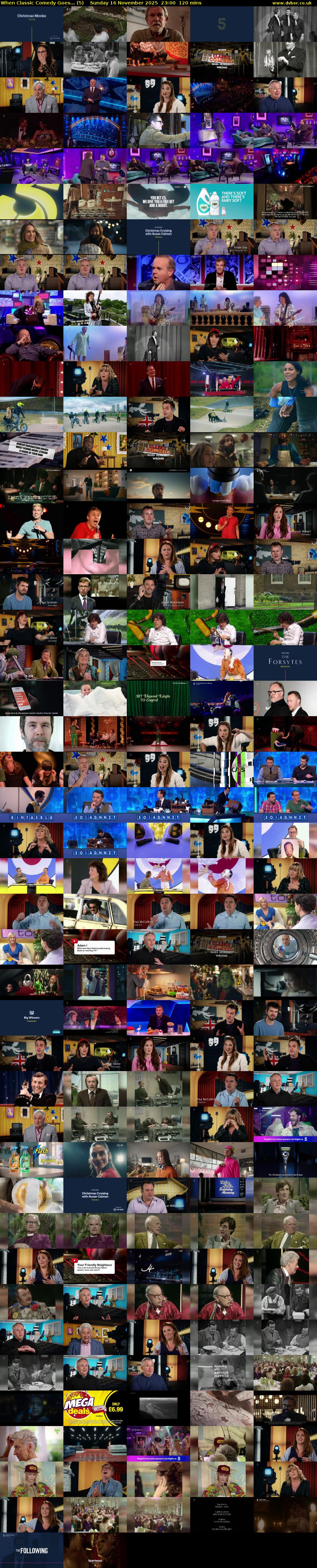 When Classic Comedy Goes... (5) Sunday 16 November 2025 23:00 - 01:00