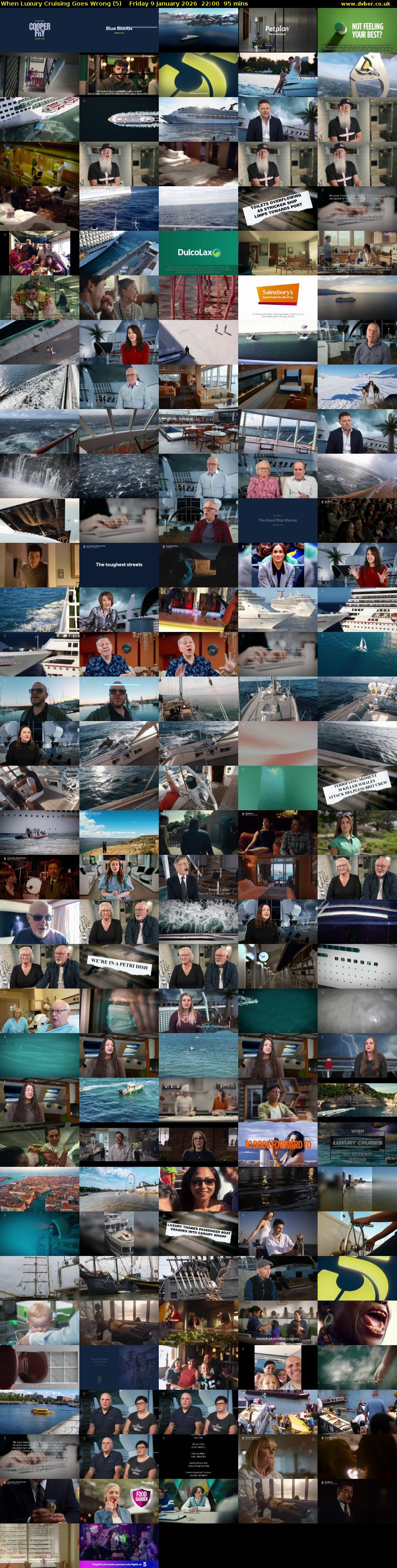 When Luxury Cruising Goes Wrong (5) Friday 9 January 2026 22:00 - 23:35