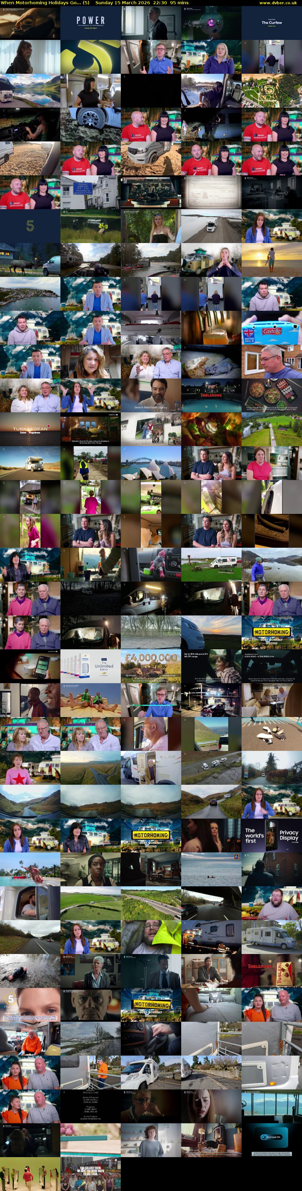 When Motorhoming Holidays Go... (5) Sunday 15 March 2026 22:30 - 00:05