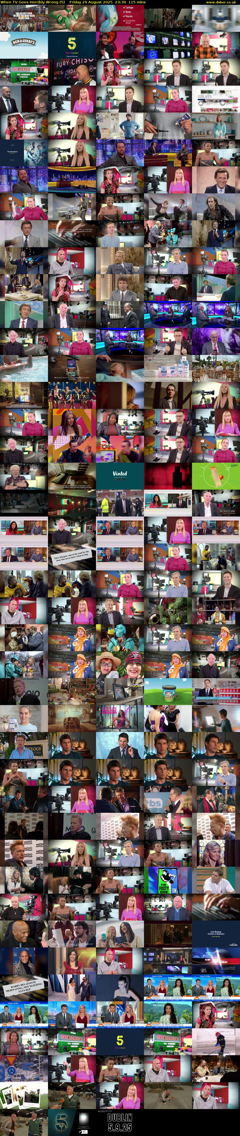 When TV Goes Horribly Wrong (5) Friday 29 August 2025 23:30 - 01:25
